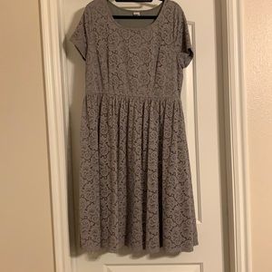 Jen-XXL Greyish Purple Bridesmaid Dress